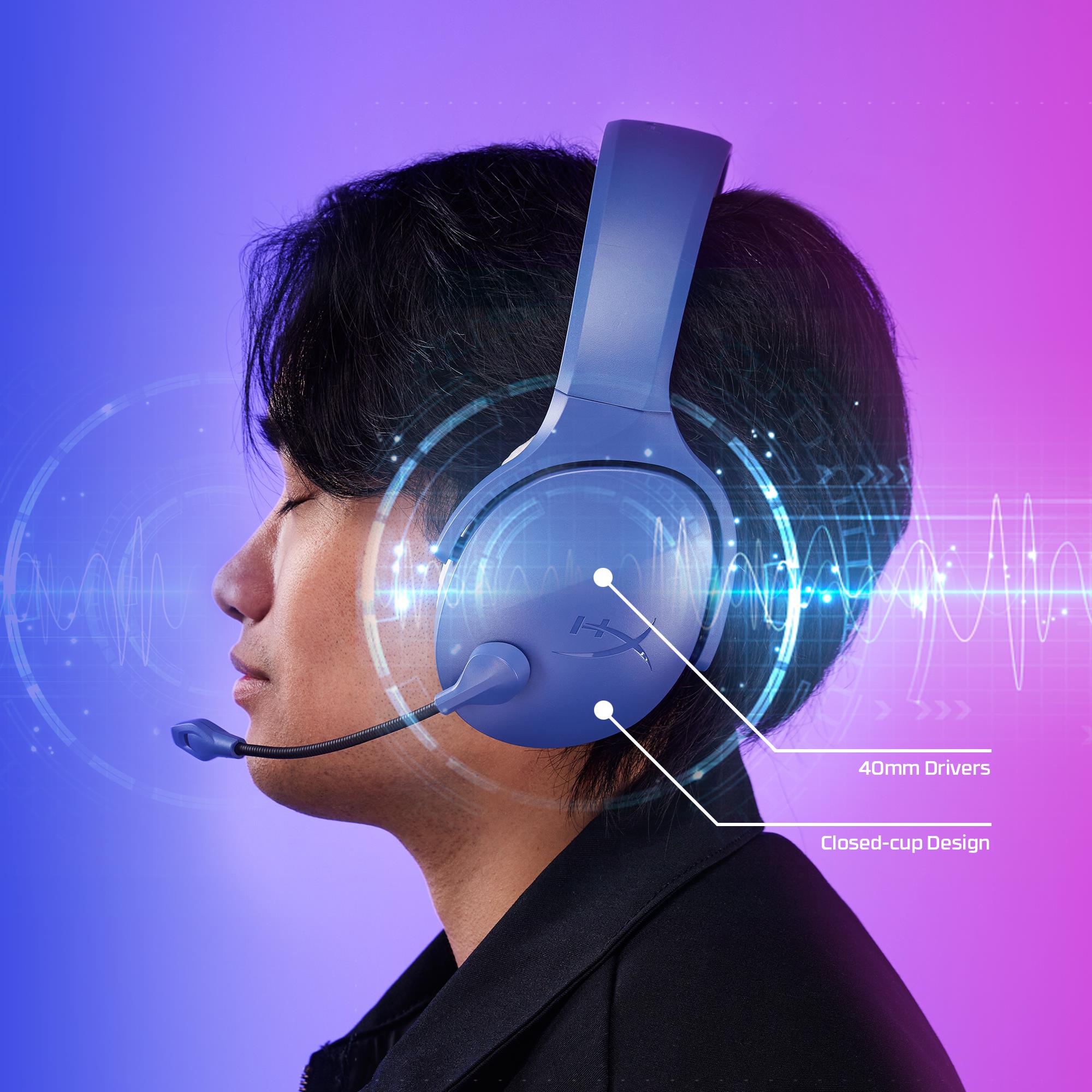 HEADSET HYPERX CLOUD JET/WRL GAM BLU AM7A0AA HYPERX - Image 10