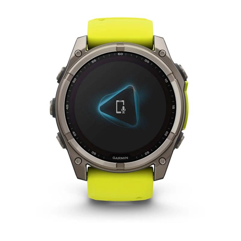 SMARTWATCH FENIX 8 SAPP. SOLAR/YELLOW 010-02907-21 GARMIN - Image 6