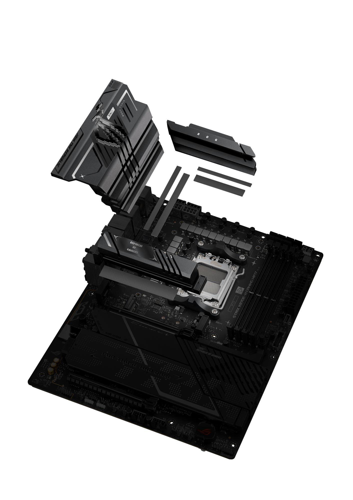 Mainboard ASUS AMD X870E SAM5 ATX Memory DDR5 Memory slots 4 STRIXX870E-HGAMWIFI7 - Image 13