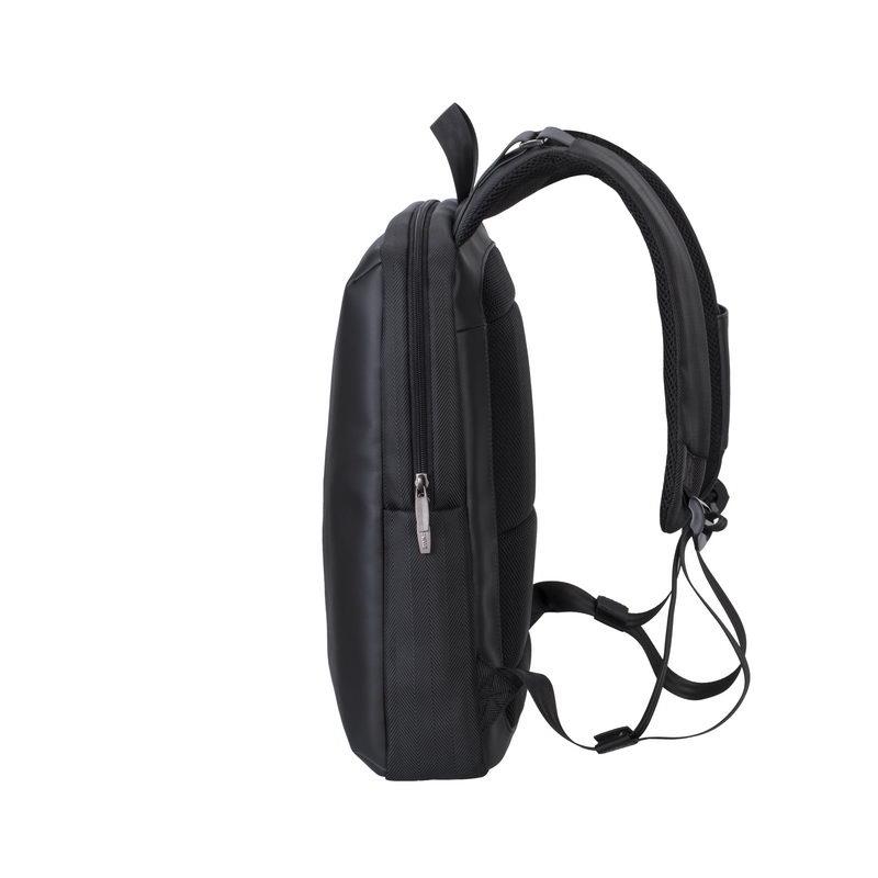 NB BACKPACK NARITA 14"/8125 BLACK RIVACASE - Image 3