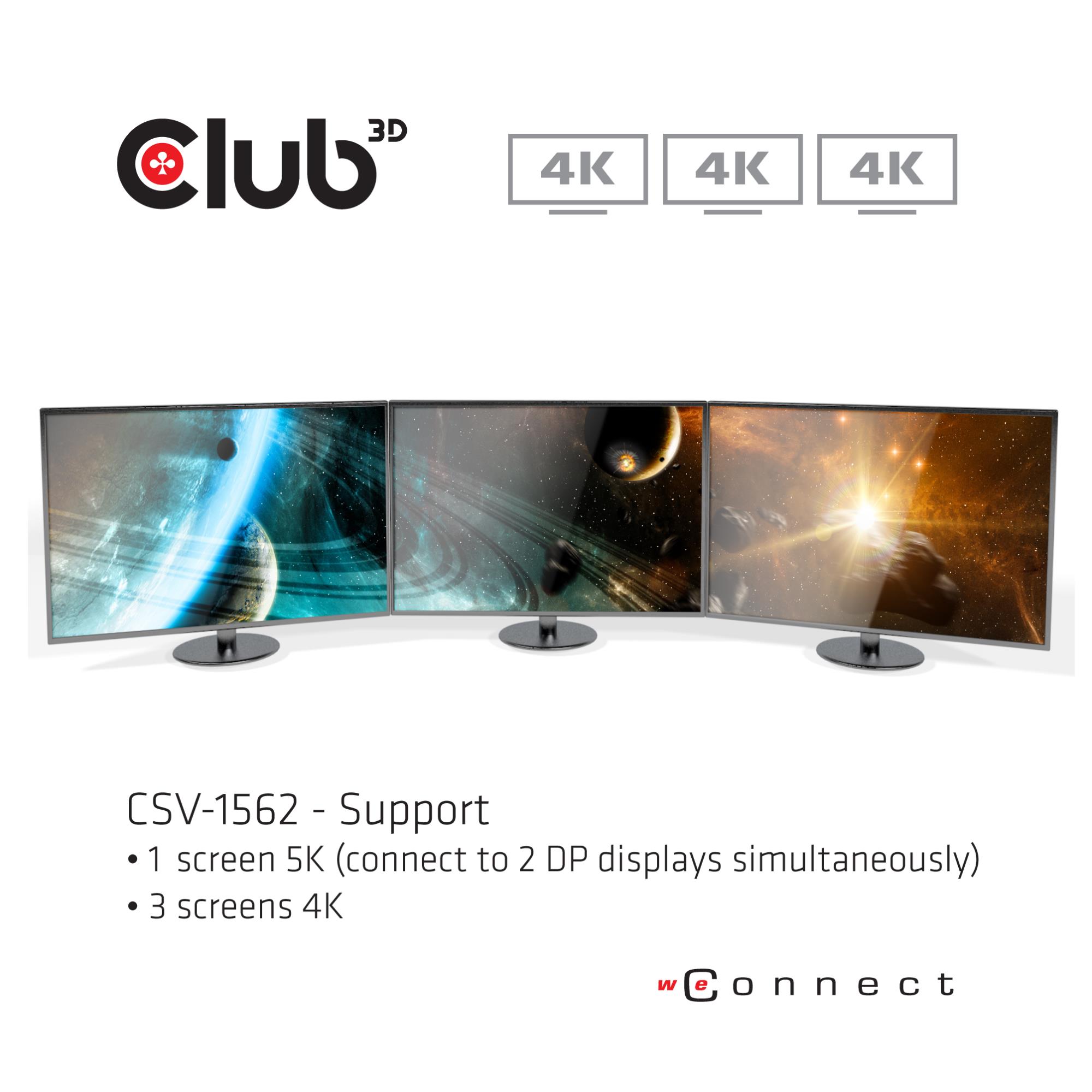 NB ACC DOCKING STATION/USB-C 60W CSV-1562 CLUB3D - Image 11
