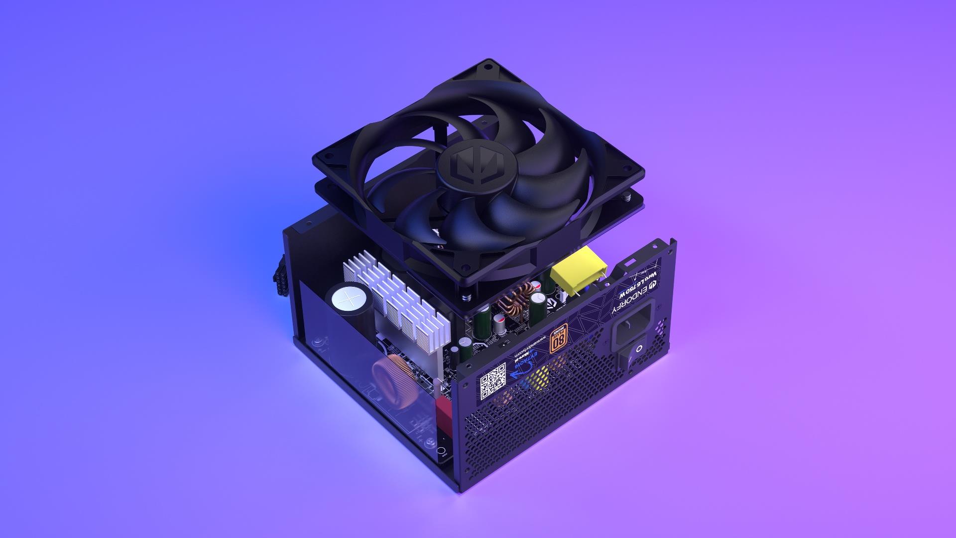 Power Supply ENDORFY ATX PC 200 - 240 V 750 W EY7A014 - Image 13