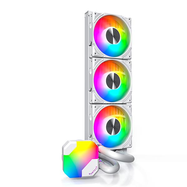 CPU COOLER MULTI SOCKET WHITE/HYPERFLOW ARGB 360 (W) MONTECH - Image 2