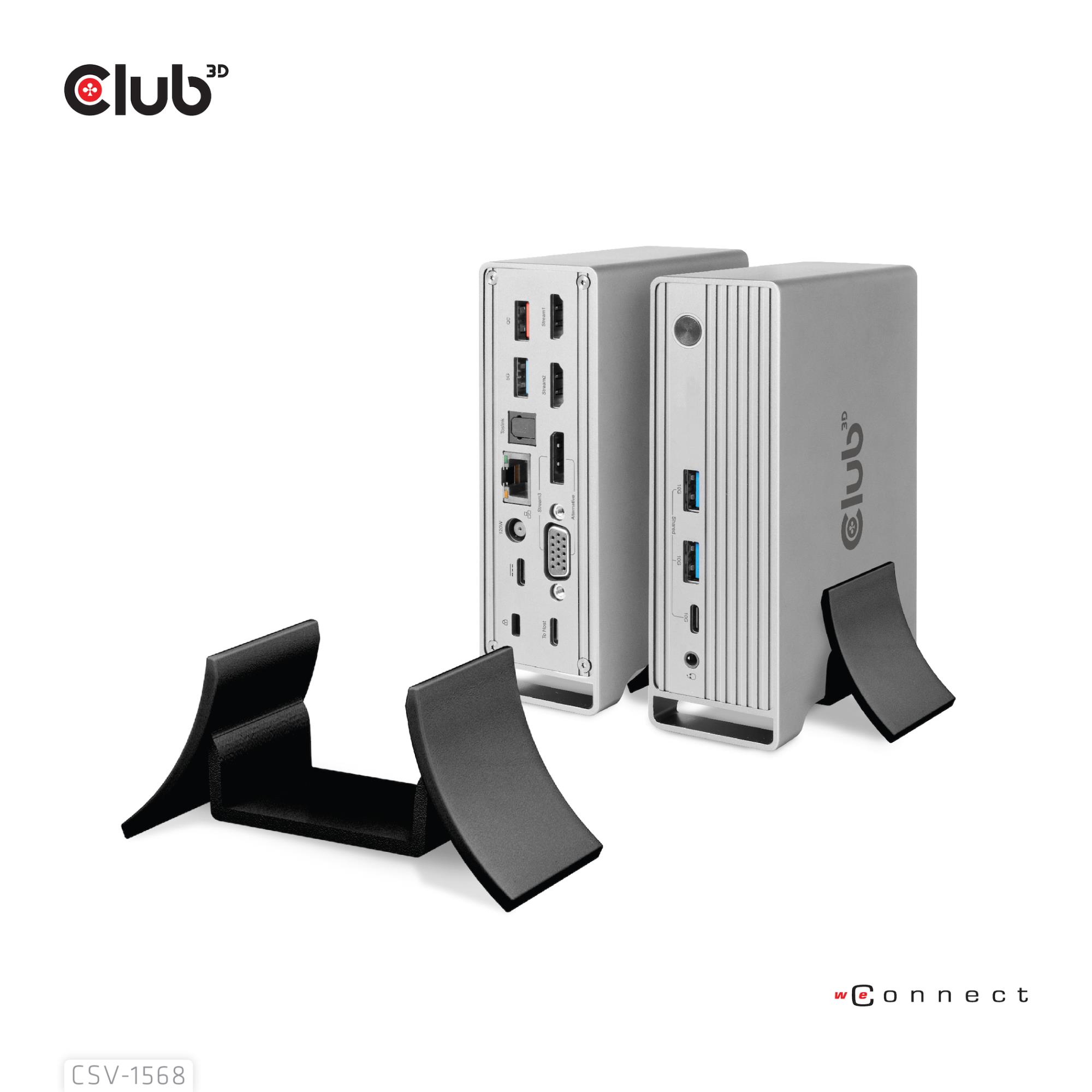 NB ACC DOCKING STATION/USB-C 120W CSV-1568 CLUB3D - Image 5