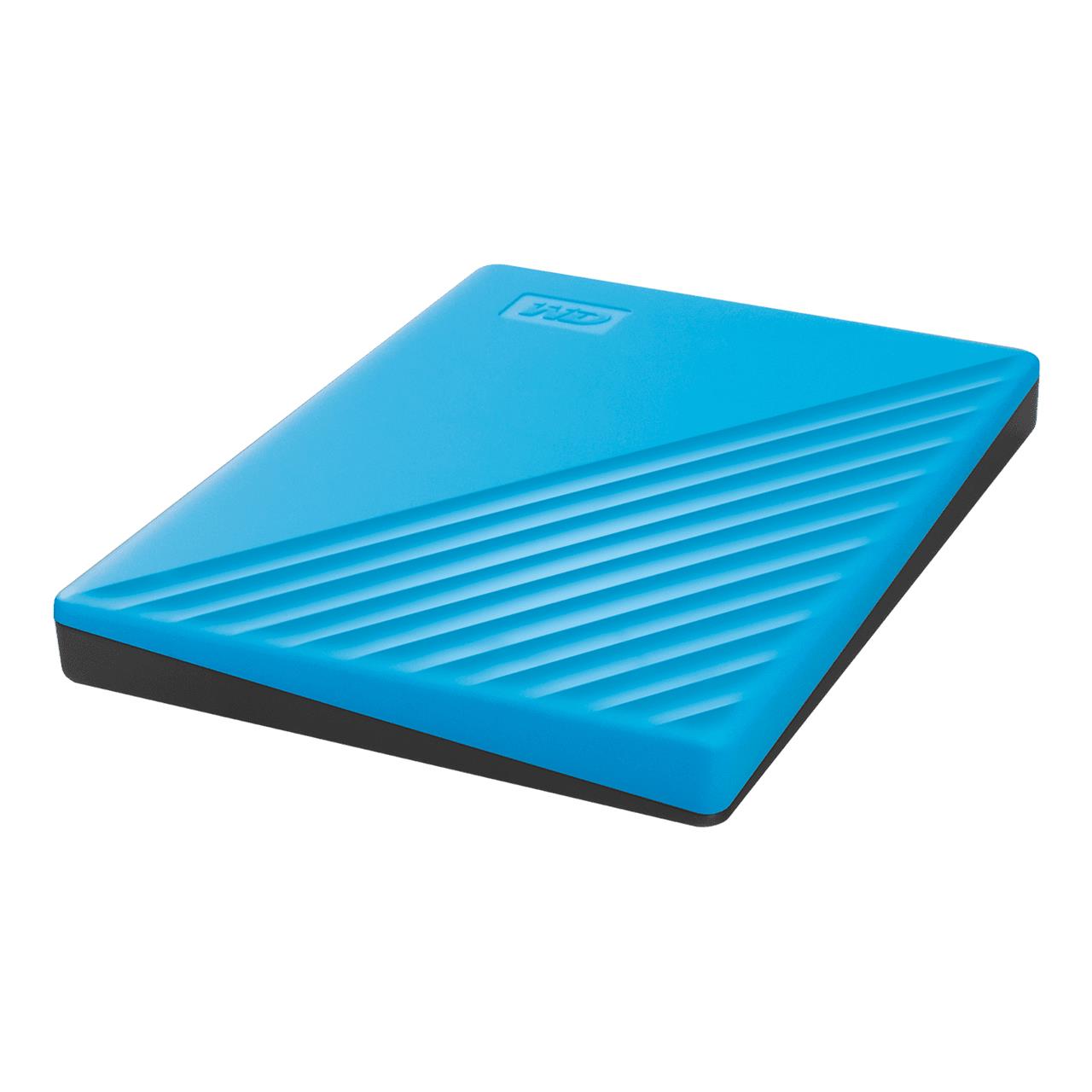 External HDD WESTERN DIGITAL My Passport 2TB USB 2.0 USB 3.0 USB 3.2 Colour Blue WDBYVG0020BBL-WESN - Image 4
