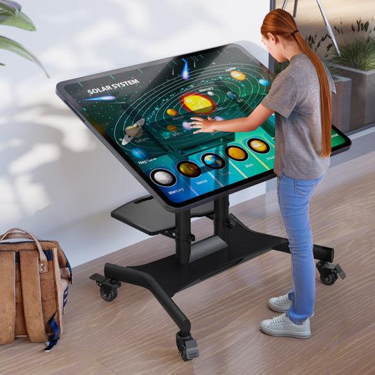 TV SET ACC MOBILE STAND/32-70"/BLACK TS1350-B ONKRON - Image 3