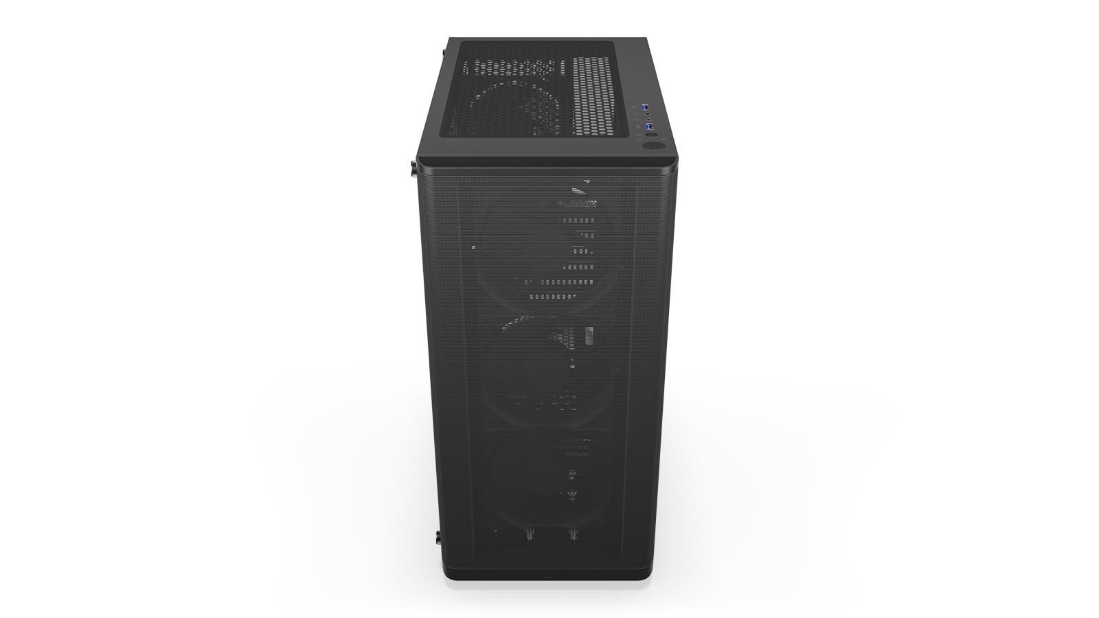 Case ENDORFY Ventum 200 Air MicroTower Case product features Transparent panel Not included ATX MicroATX MiniITX Colour Black EY2A002 - Image 18