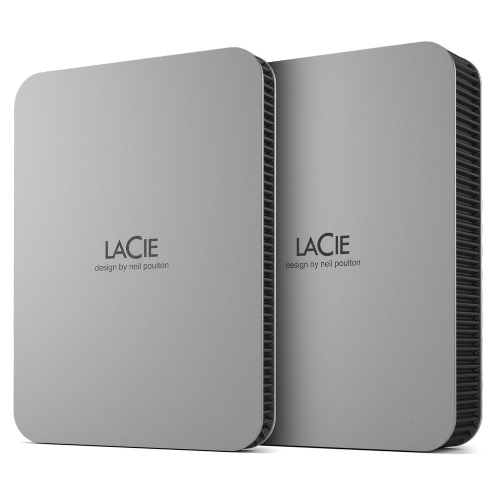 External HDD LACIE Mobile Drive 1TB USB-C Colour Silver STLP1000400