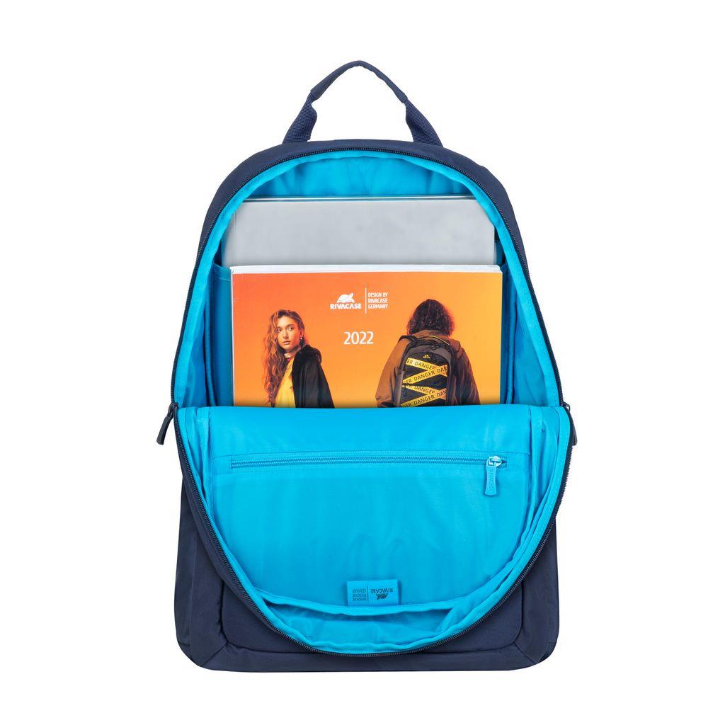 NB BACKPACK ALPENDORF ECO 16"/7561 DARK BLUE RIVACASE - Image 6