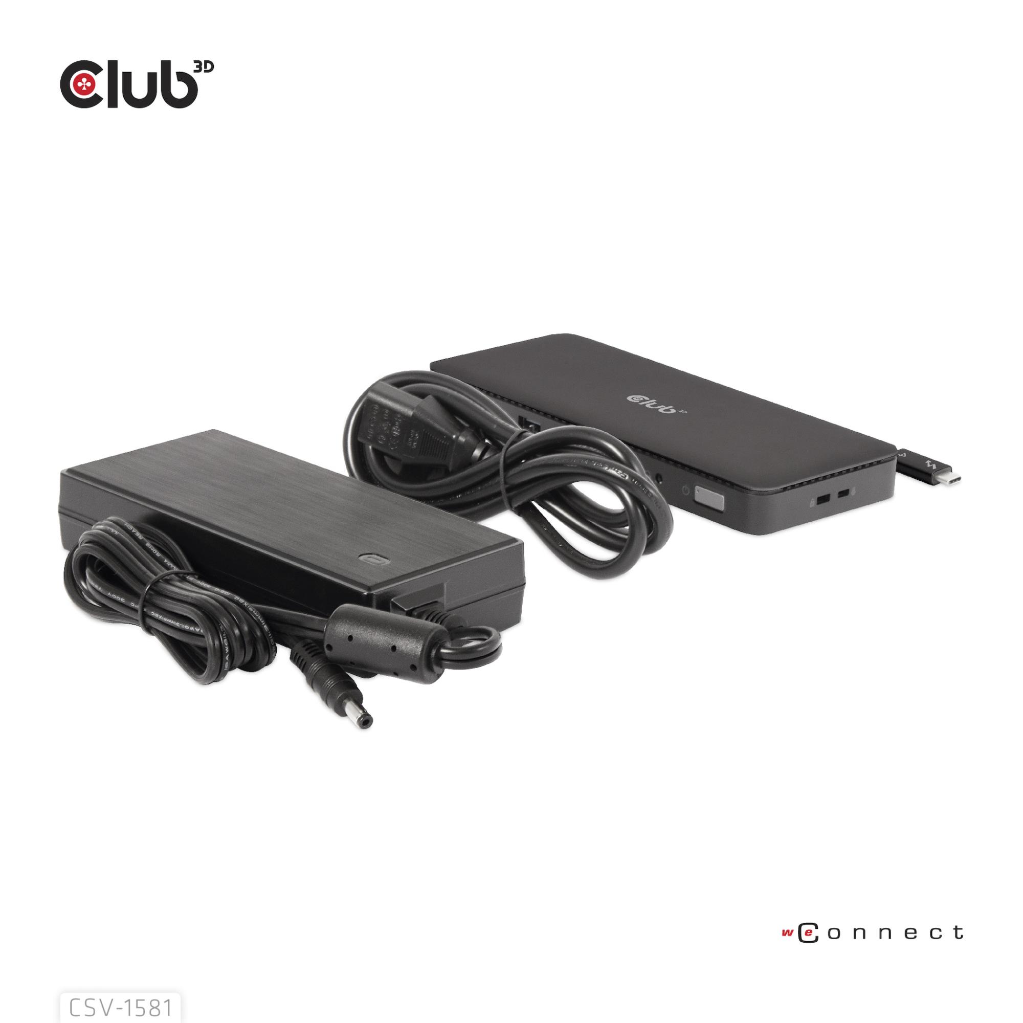 NB ACC DOCKING STATION 11IN1/THUNDERBOLT CSV-1581 CLUB3D - Image 6