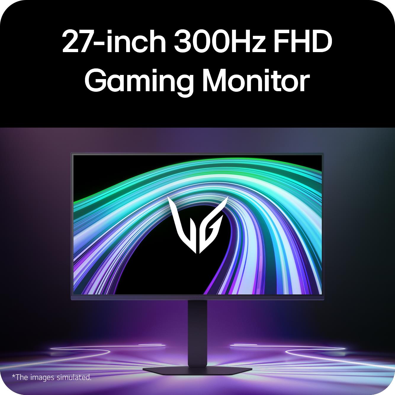 LCD Monitor LG 27 " 1920 x 1080 pixels Full HD Native aspect ratio 16:9 LCD Flat 27G550B-B - Image 2