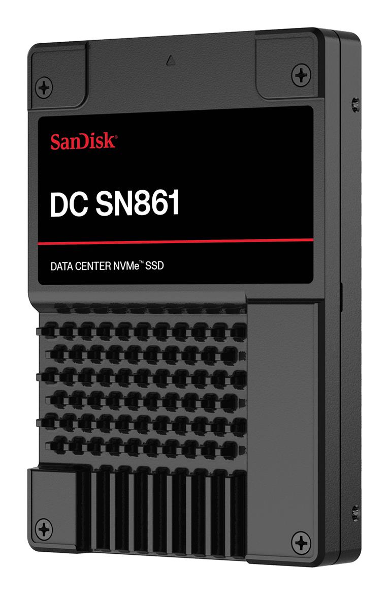 SSD SANDISK DC SN861 1920 GB PCI Express 5.0 NVMe Yes Write speed 3600 MB/s Read speed 13700 MB/s U.2 MTBF 2500000 h WUS6BA119PSP9X30TS2525