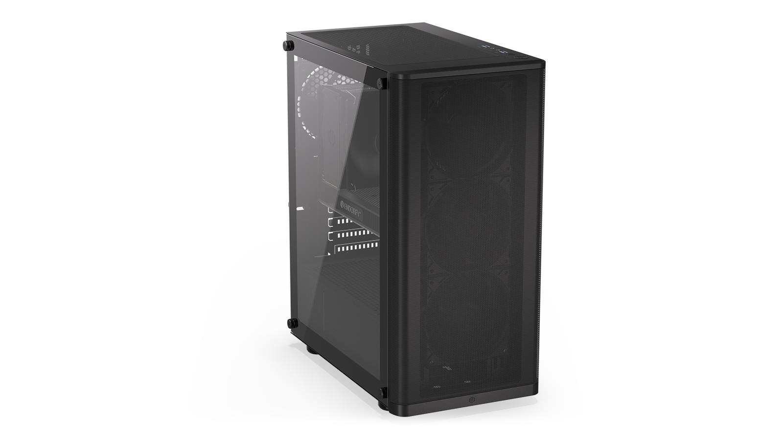 Case ENDORFY Ventum 200 Air MicroTower Case product features Transparent panel Not included ATX MicroATX MiniITX Colour Black EY2A002 - Image 8