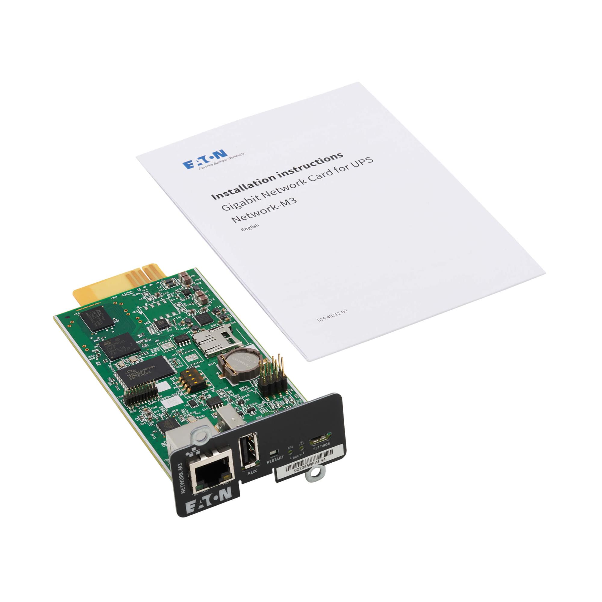 UPS ACC NET MANAGEMENT CARD/NETWORK-M3 EATON - Image 9