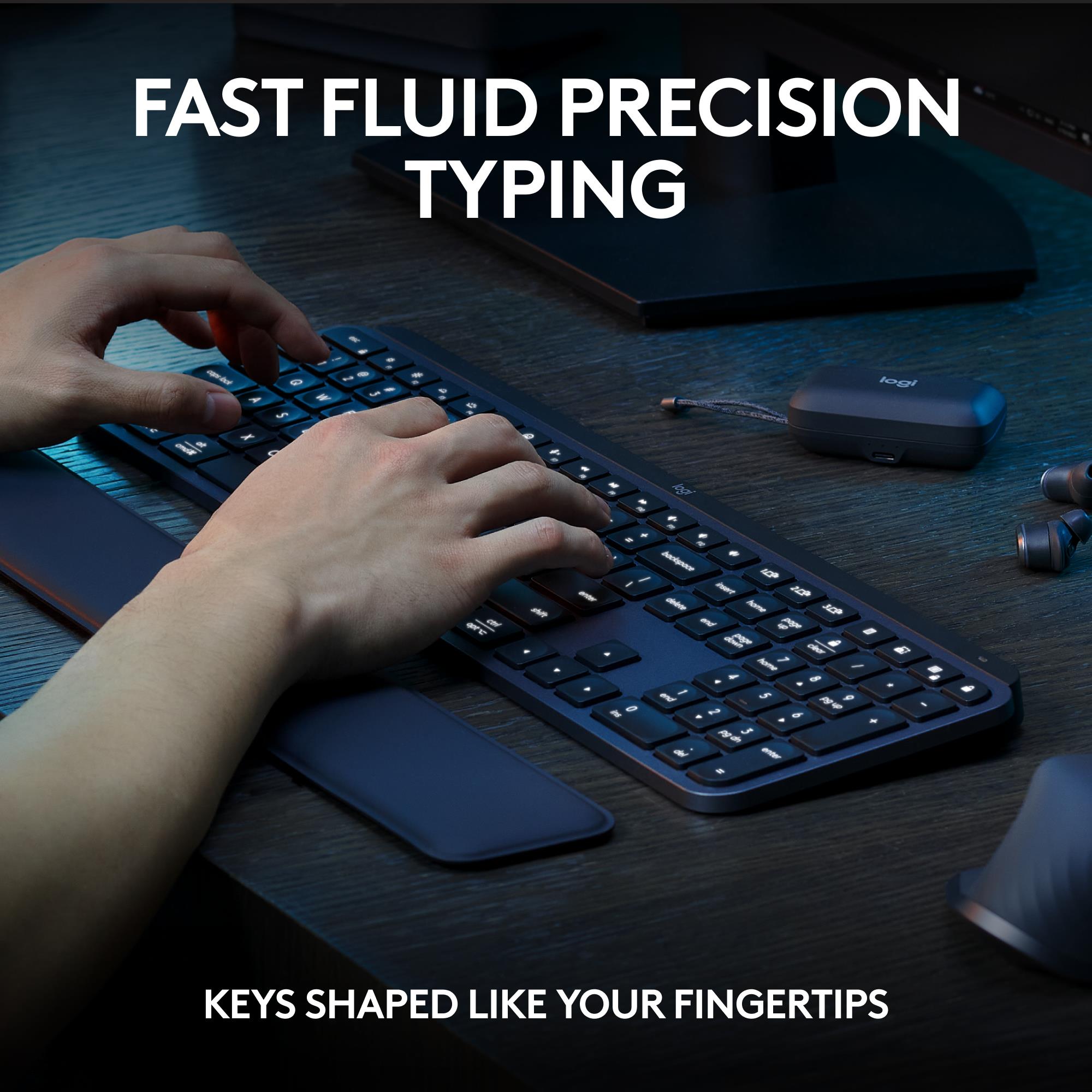 KEYBOARD +MOUSE COMBO MXKEYS S/BLACK 920-011614 LOGITECH - Image 8