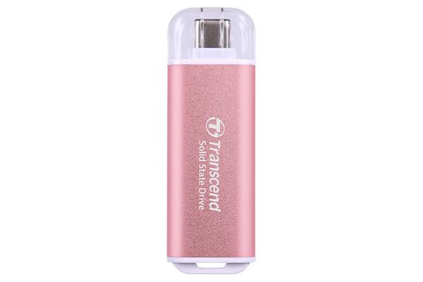 External SSD TRANSCEND ESD300 1TB USB-C 3D NAND Write speed 950 MBytes/sec Read speed 1050 MBytes/sec TS1TESD300P