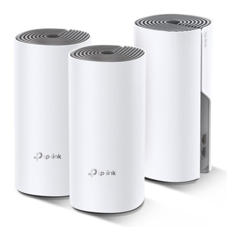 Wireless Router TP-LINK Wireless Router 3-pack 1167 Mbps Mesh IEEE 802.11ac LAN  WAN ports 2 Number of antennas 2 DECOE4(3-PACK)