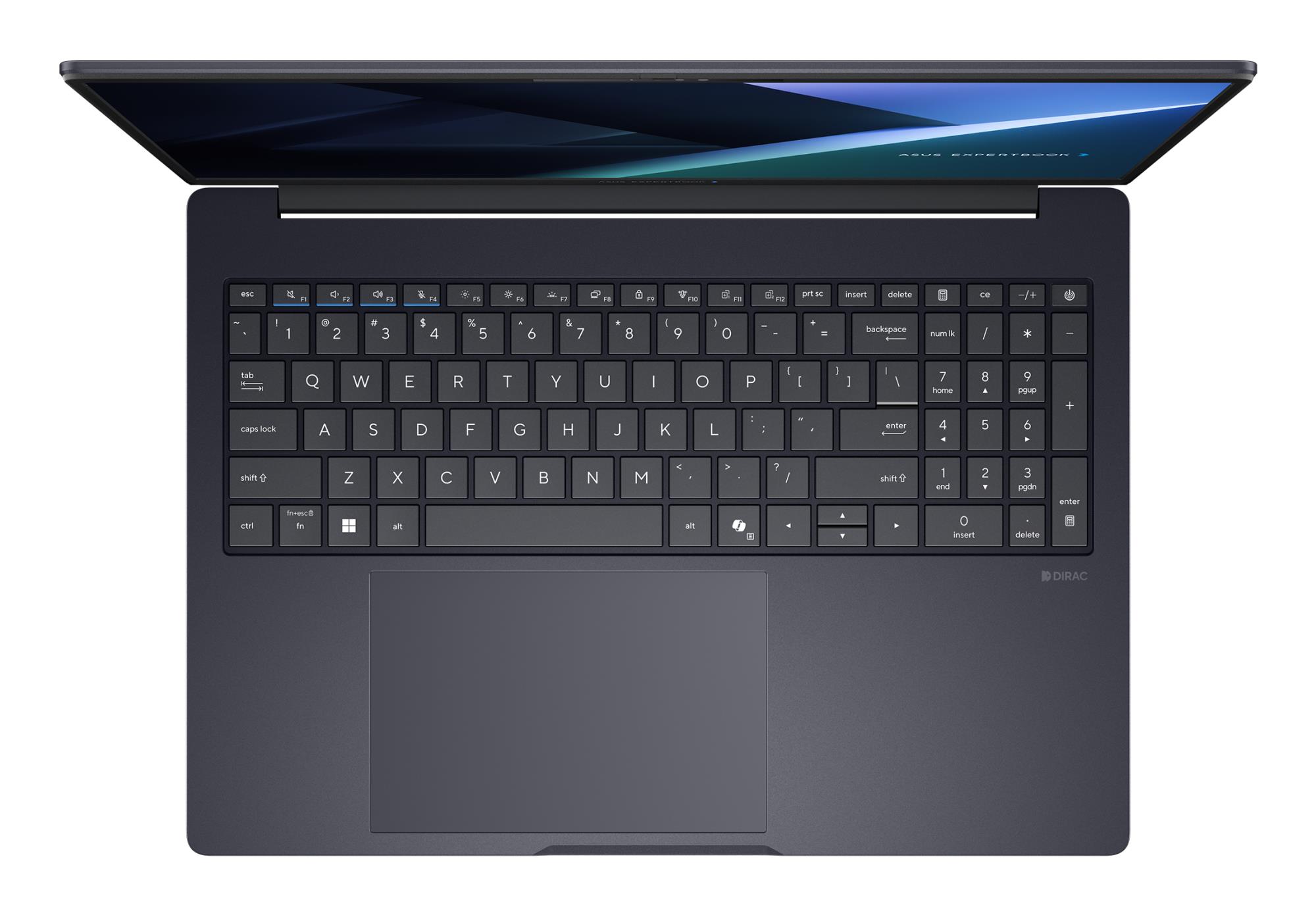 Notebook ASUS ExpertBook B5605CAA-PL0057X CPU Intel Core Ultra 5 325 16 " 2560 x 1600 pixels RAM 16 GB DDR5-SDRAM SSD 512 GB Discrete graphics Not available On-board graphics Yes Numeric keypad Yes OS installed Windows 11 Pro Smart card reader Yes Colour Grey Weight 1.84 kg 90NX09Z1-M001Y0 - Image 5