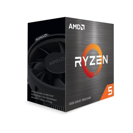 CPU AMD Desktop Ryzen 5 5500 Cezanne 3600 MHz Cores 6 16MB Socket SAM4 65 Watts BOX 100-100000457BOX