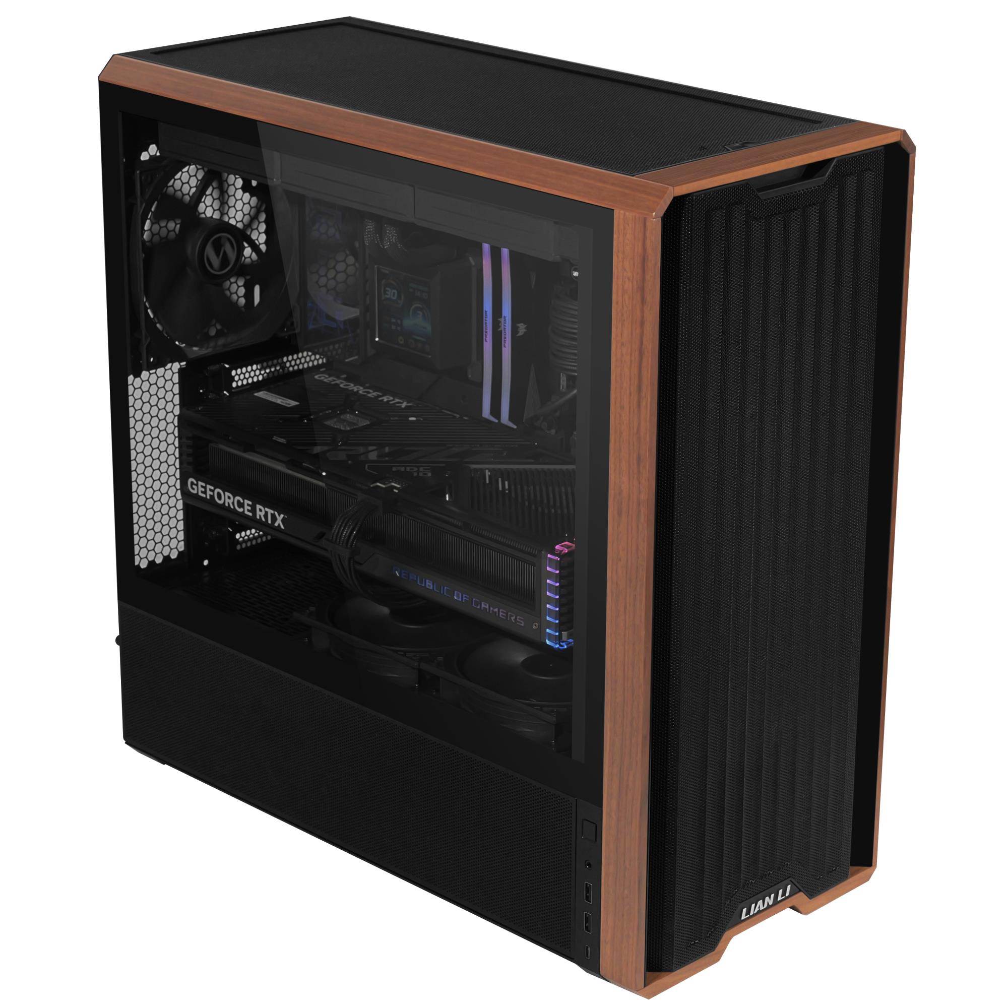 Case LIAN LI ATX/micro ATX/EATX/SSI EEB Black Midi Tower LAN217X G99.LAN217X.00 - Image 10