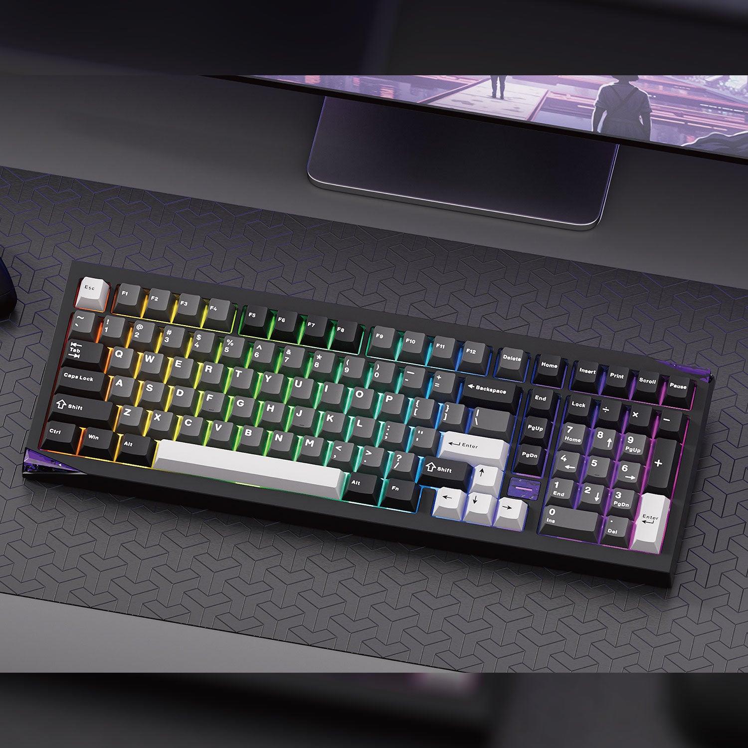 KEYBOARD WRL GEM 02 VIA/BLACK/SIL. 6978414650828 AKKO - Image 2