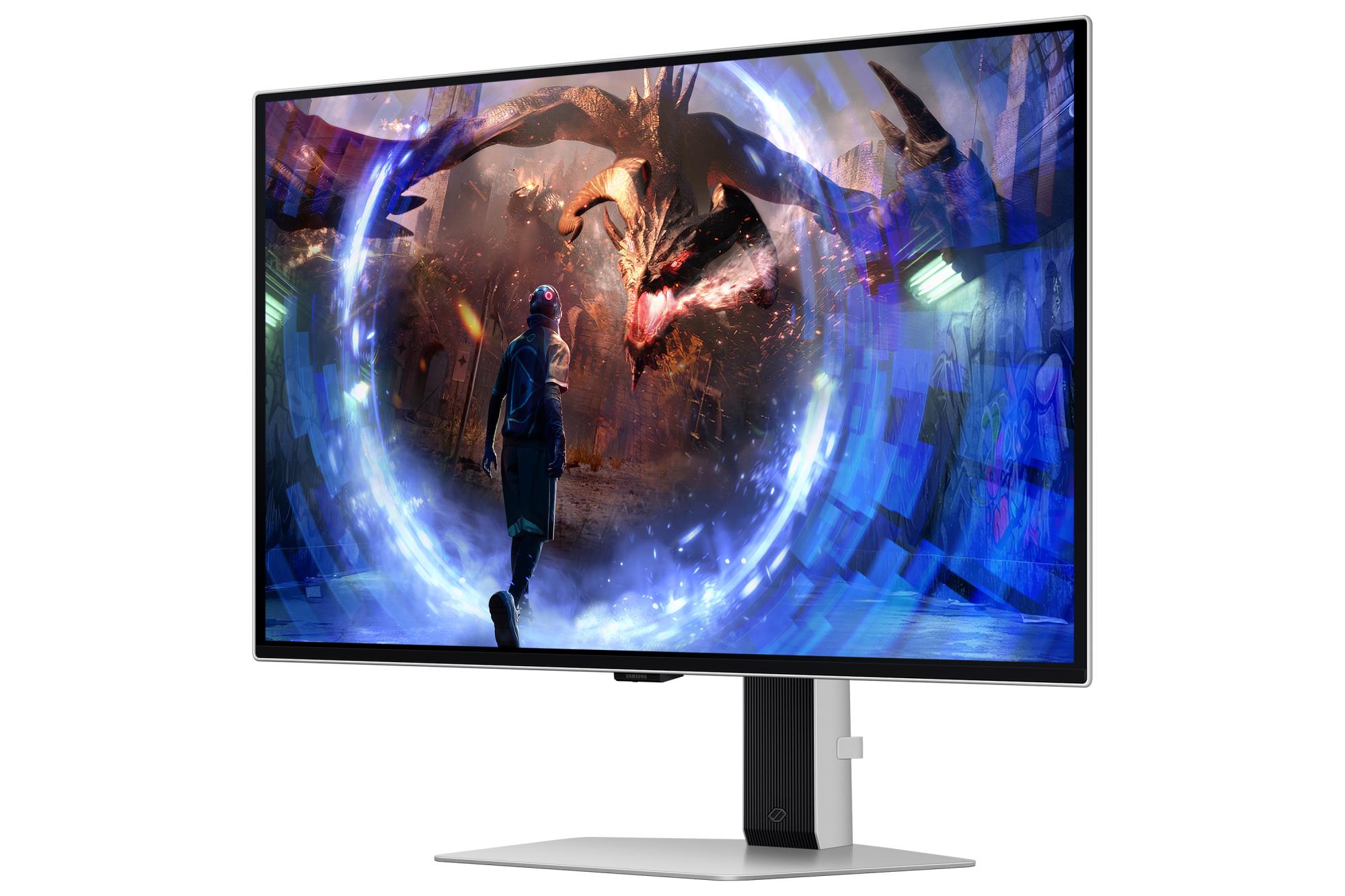 Monitor SAMSUNG 27 " 2560 x 1440 pixels Quad HD Native aspect ratio 16:9 OLED Flat LS27DG602SUXEN - Image 4