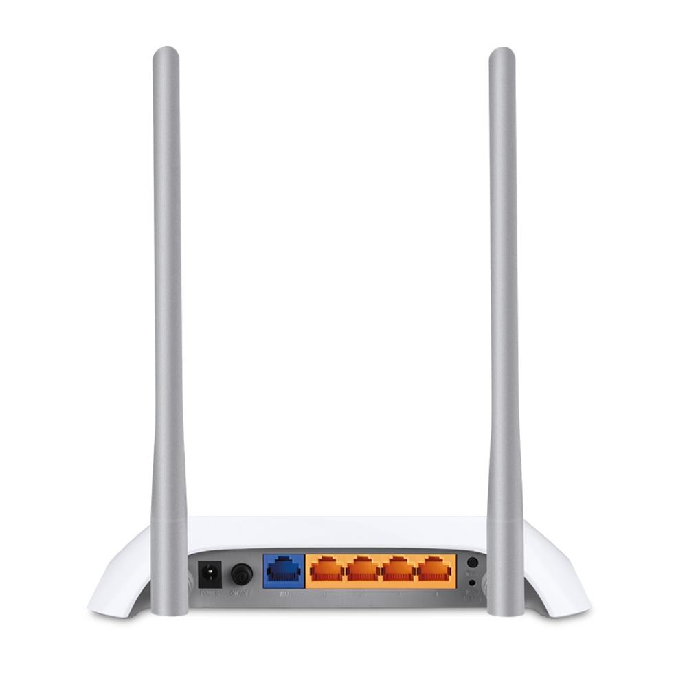 Wireless Router TP-LINK TL-MR3420 Wi-Fi 4 (802.11n) Data speed 300 Mbit/s Ethernet WAN Yes WAN connection type RJ-45 Ethernet LAN Yes 4xLAN ports USB port Yes TL-MR3420 - Image 8