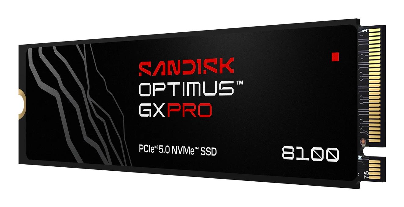 SSD SANDISK 600xTBW rating MTBF 1750000 h Read speed 14900 MB/s Write speed 11000 MB/s NVMe Yes PCI Express 5.0 M.2 1000 GB SDSP82100TAN-000E0 - Image 2