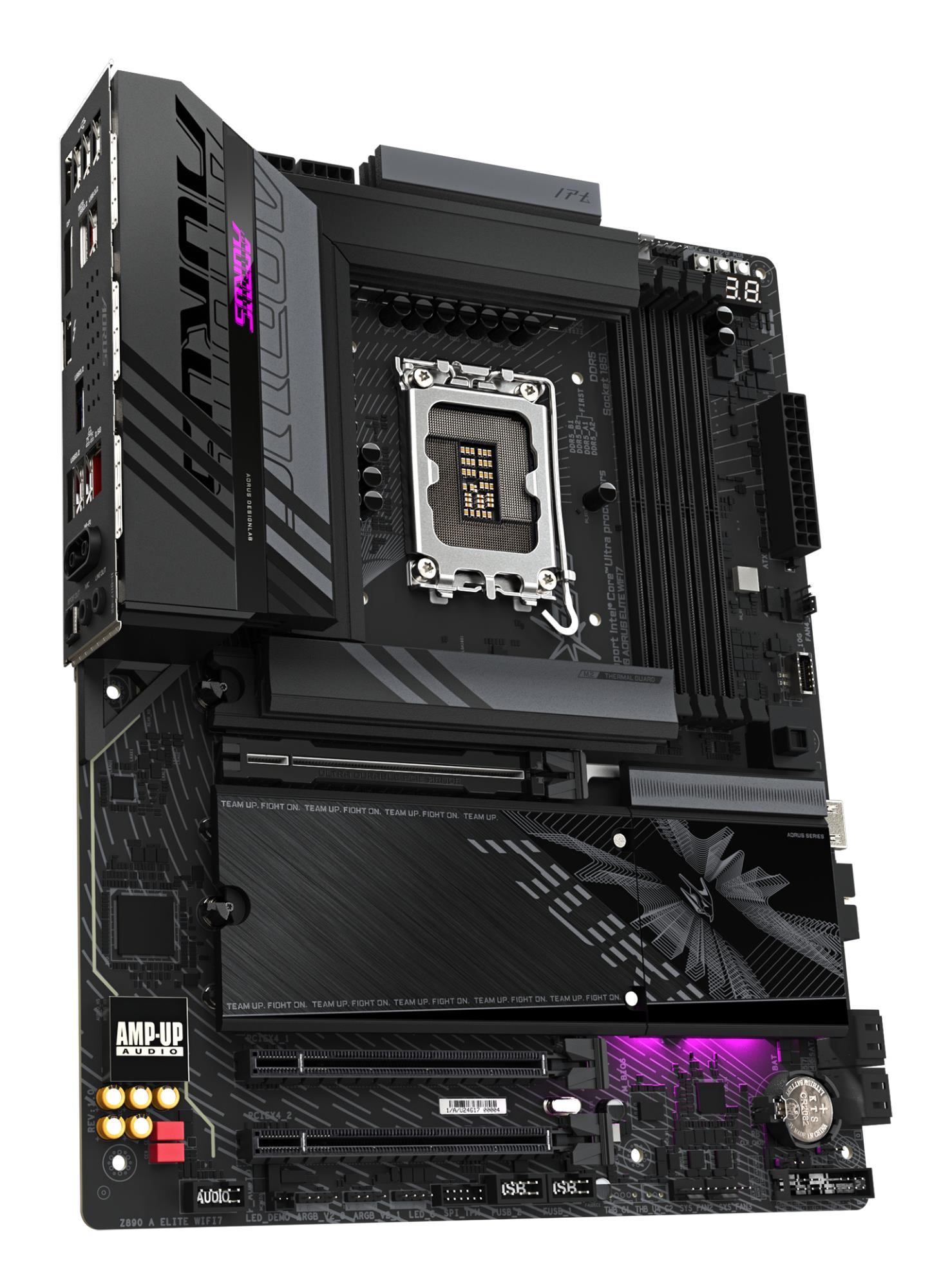 Mainboard GIGABYTE Intel Z890 LGA1851 ATX Memory DDR5 Memory slots 4 Z890AELITEWIFI71.0 - Image 3
