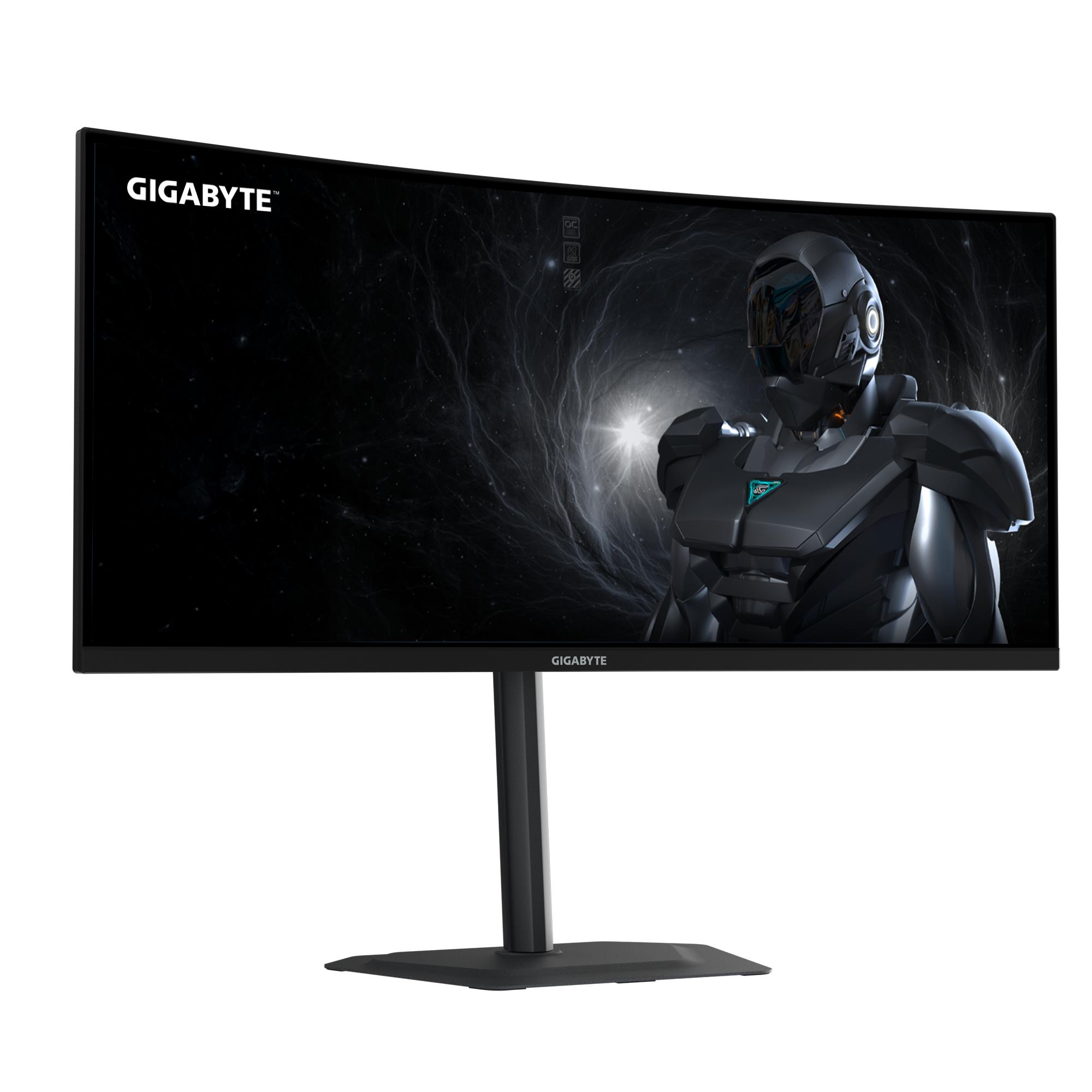 LCD Monitor GIGABYTE 34 " 3440 x 1440 pixels UltraWide Quad HD Native aspect ratio 21:9 LED Curved G34WQC2EK - Image 3