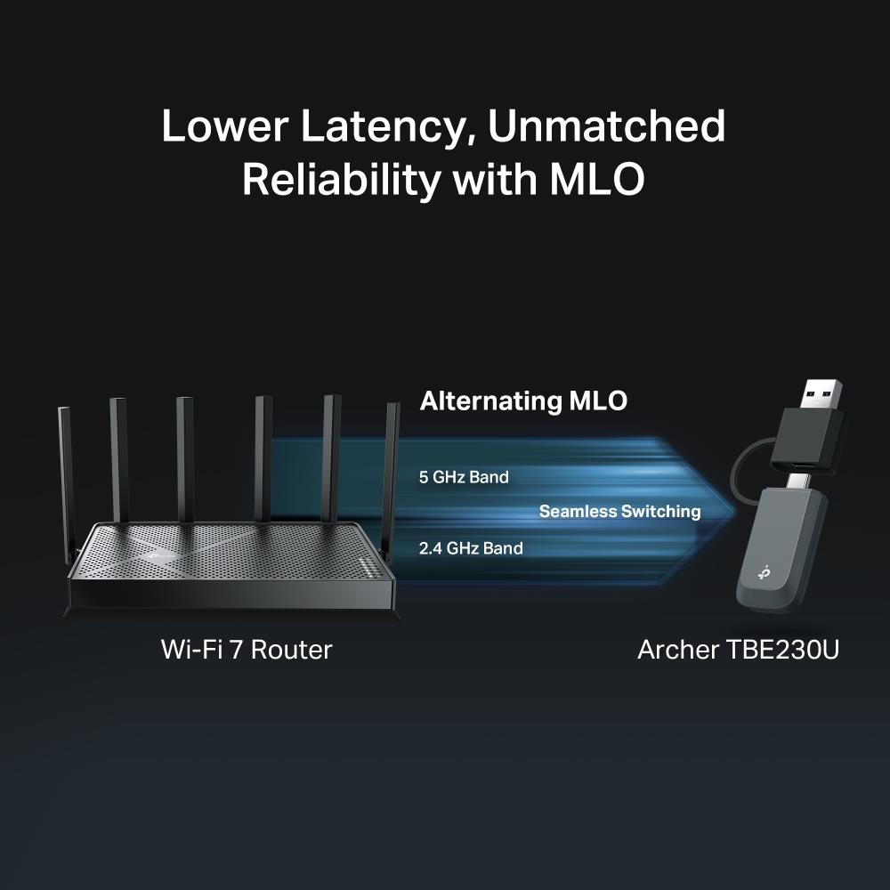 WRL ADAPTER 3600MBPS WI-FI 7/ARCHER TBE230U TP-LINK - Image 6