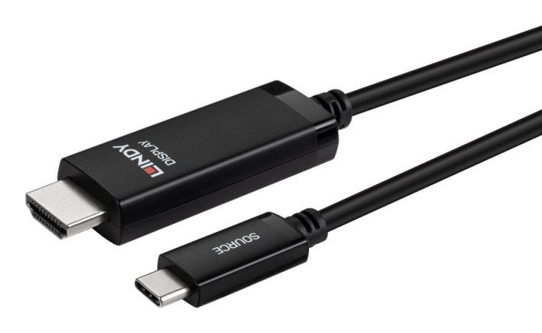 CABLE USB-C TO HDMI 8K60 1M/43433 LINDY - Image 3