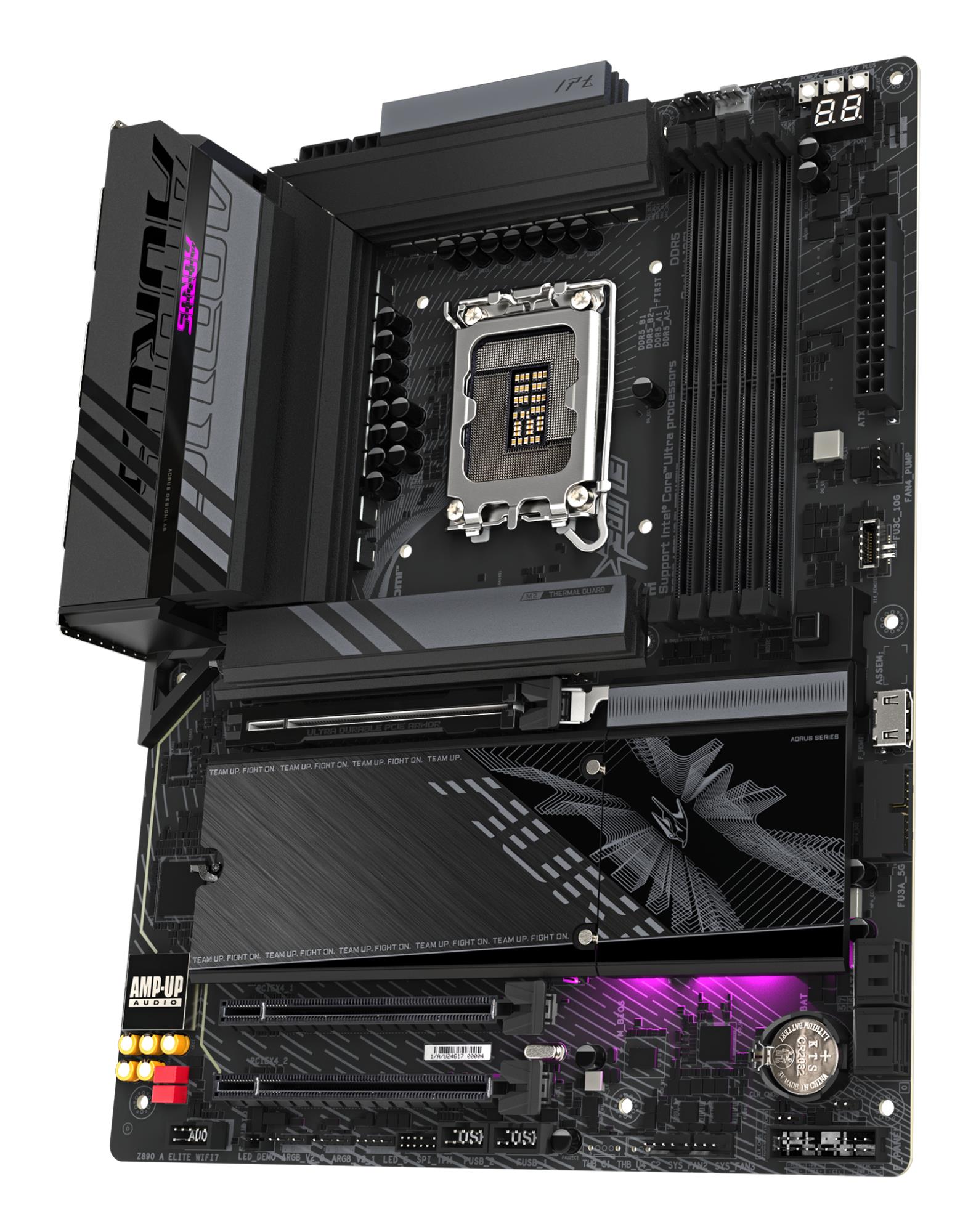 Mainboard GIGABYTE Intel Z890 LGA1851 ATX Memory DDR5 Memory slots 4 Z890AELITEWIFI71.0 - Image 4