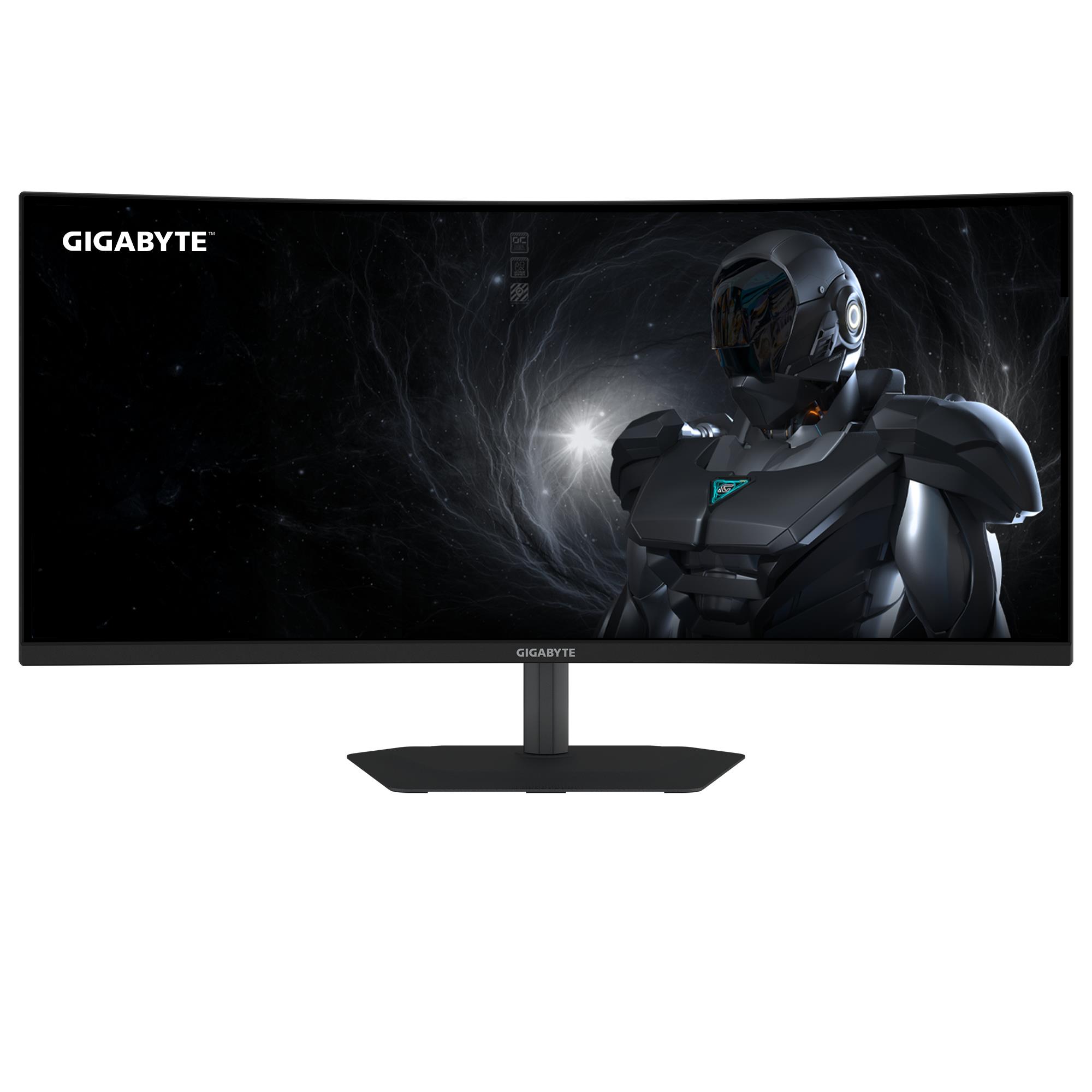 LCD Monitor GIGABYTE 34 " 3440 x 1440 pixels UltraWide Quad HD Native aspect ratio 21:9 LED Curved G34WQC2EK - Image 2
