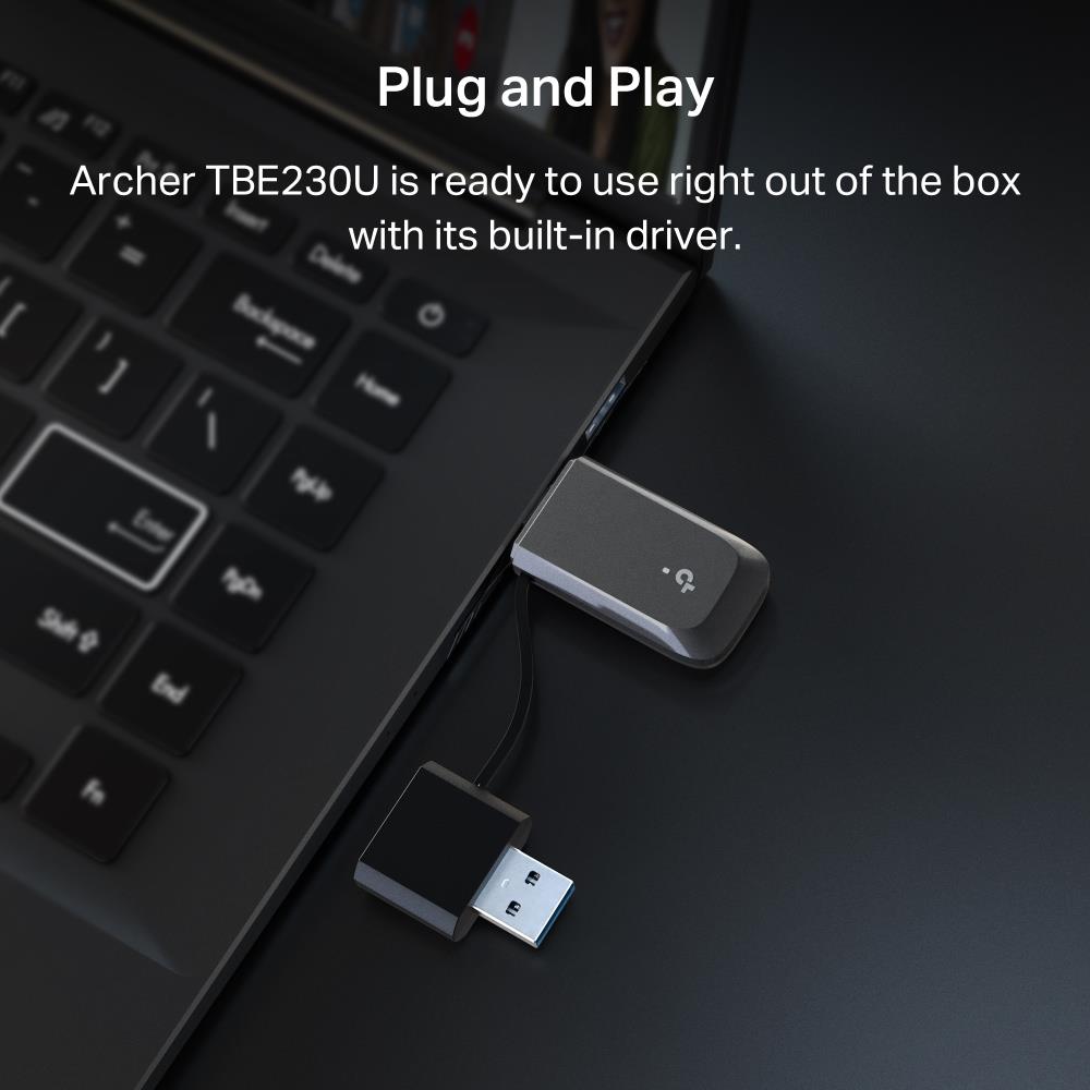 WRL ADAPTER 3600MBPS WI-FI 7/ARCHER TBE230U TP-LINK - Image 9